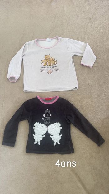 Haut pyjama 4ans