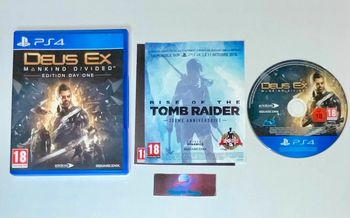Deus Ex Mankind Divided - Jeu PS4 VF  Ed. Day One Complet Sony