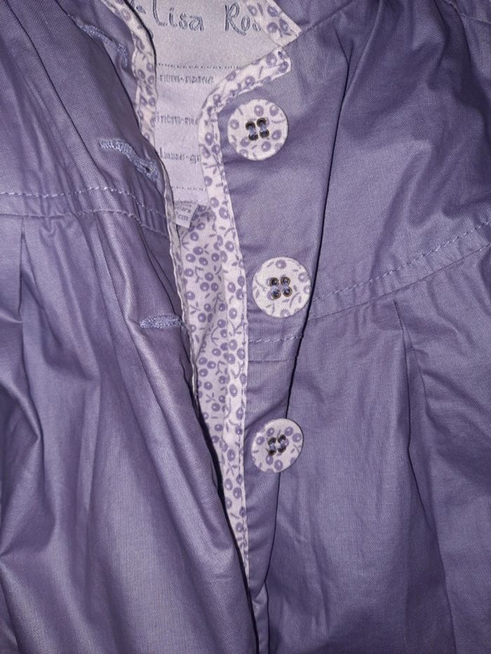 Veste de pluie avec capuche lisa rose 4 ans - photo numéro 3