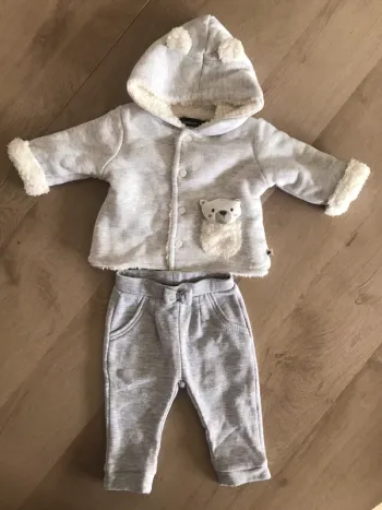 Ensemble 2 pièces gilet et pantalon 3 mois