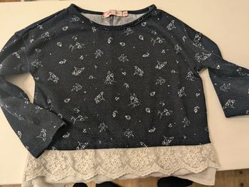 Pull bleu