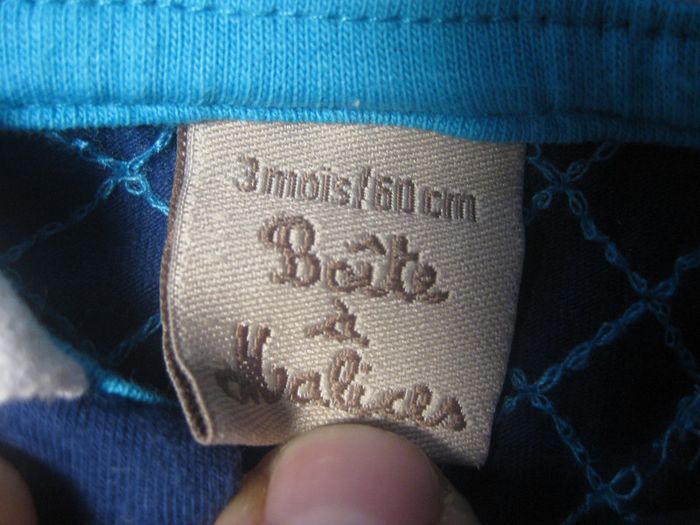 polo bleu - photo numéro 3