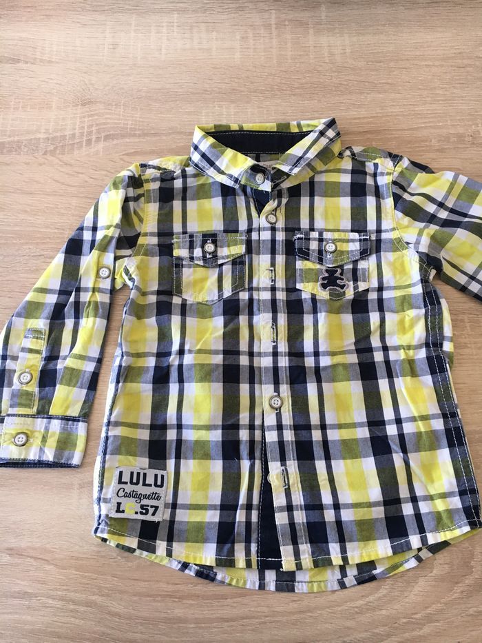 Chemise jaune Lulu Castagnette - photo numéro 2