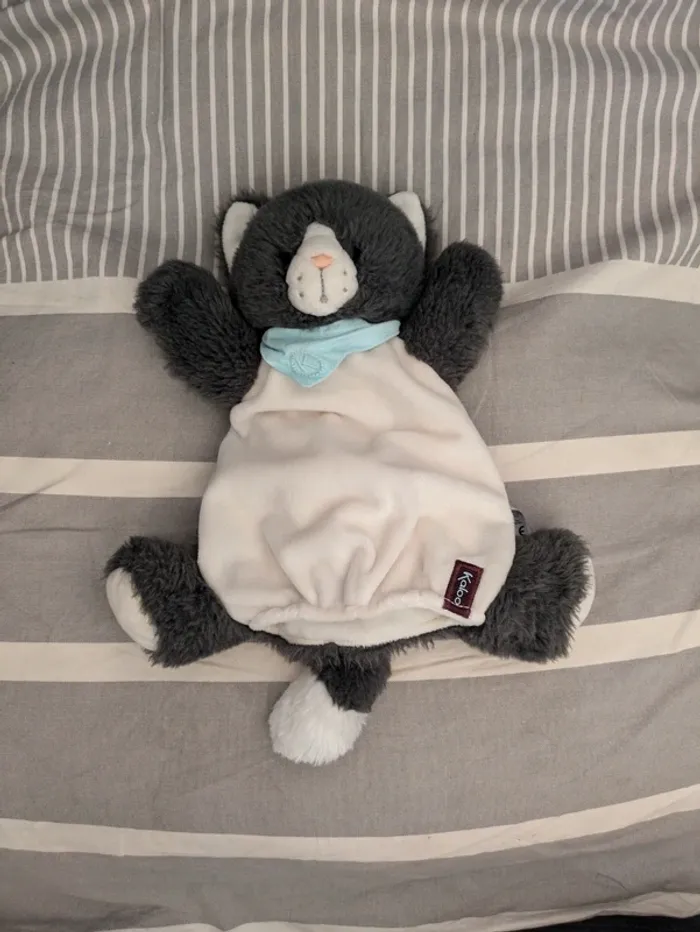 Doudou marionnette Chat Kaloo
