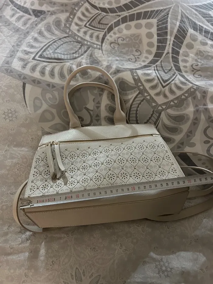 Sac à main beige - photo numéro 2