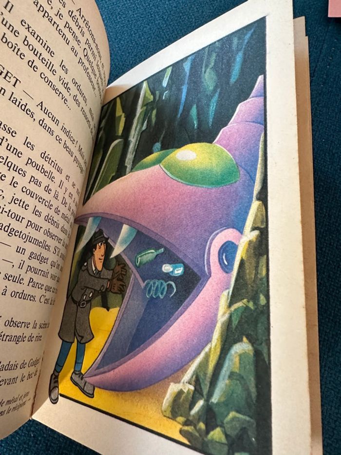 Livre ancien bibliothèque rose L’inspecteur gadget est un as Jean Chalopin - photo numéro 4