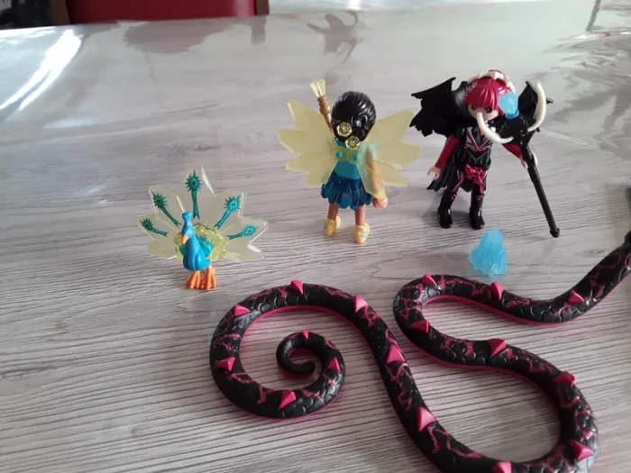 Playmobil Crystal Fairy et Bat Fairy avec animaux - photo numéro 3