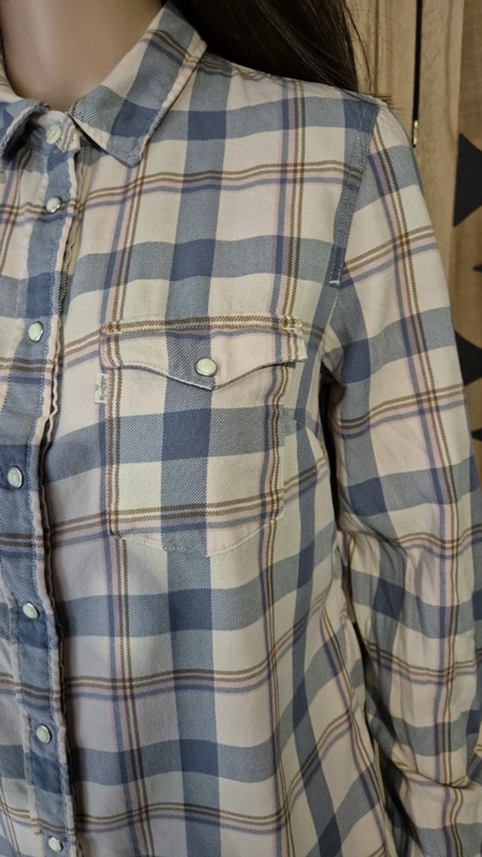 Chemise Vintage Levi's à carreaux - photo numéro 2