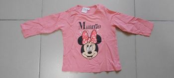 Tshirt manche longue Minnie 12 mois
