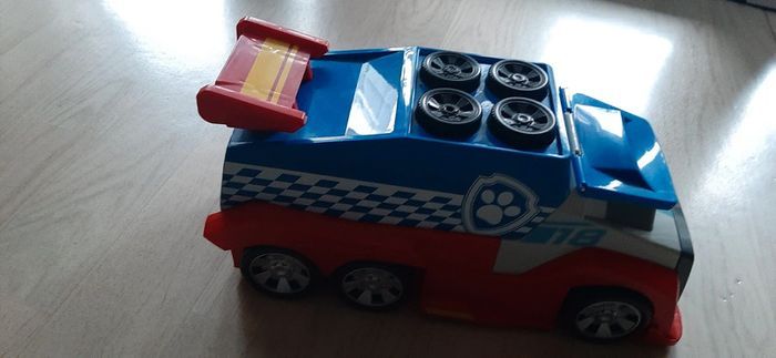 Camion mobile Pit Stop Team Ready Race Rescue Paw Patrol - photo numéro 4