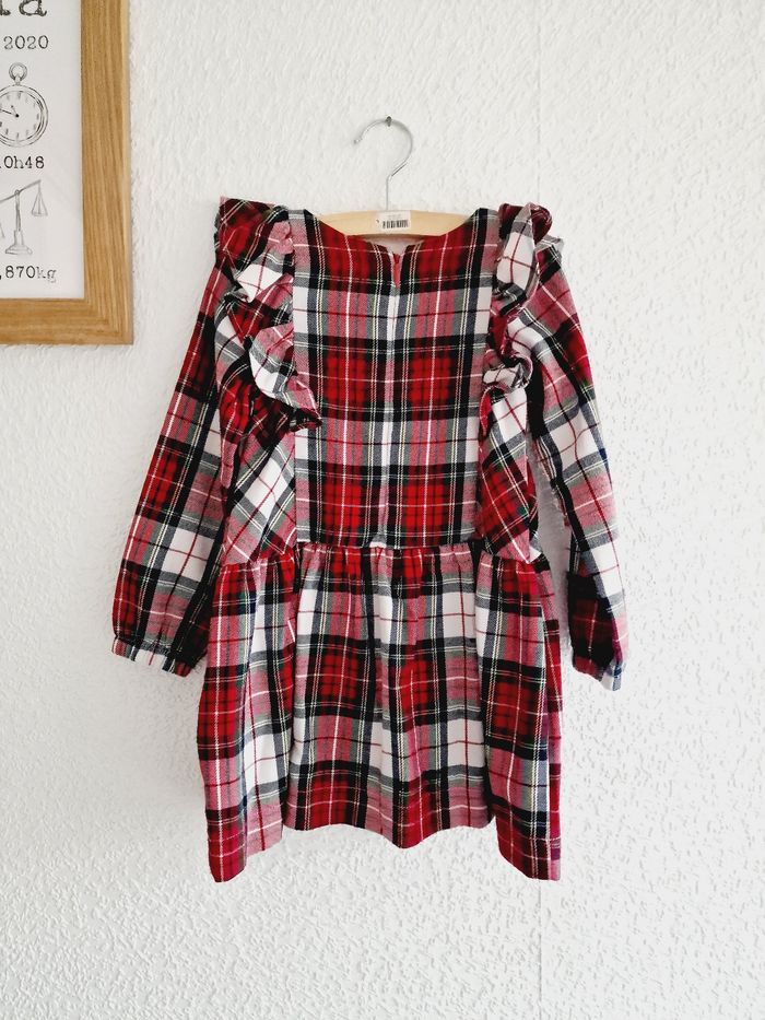 Mayoral - Robe à carreaux, manches longues (3 ans) - photo numéro 3