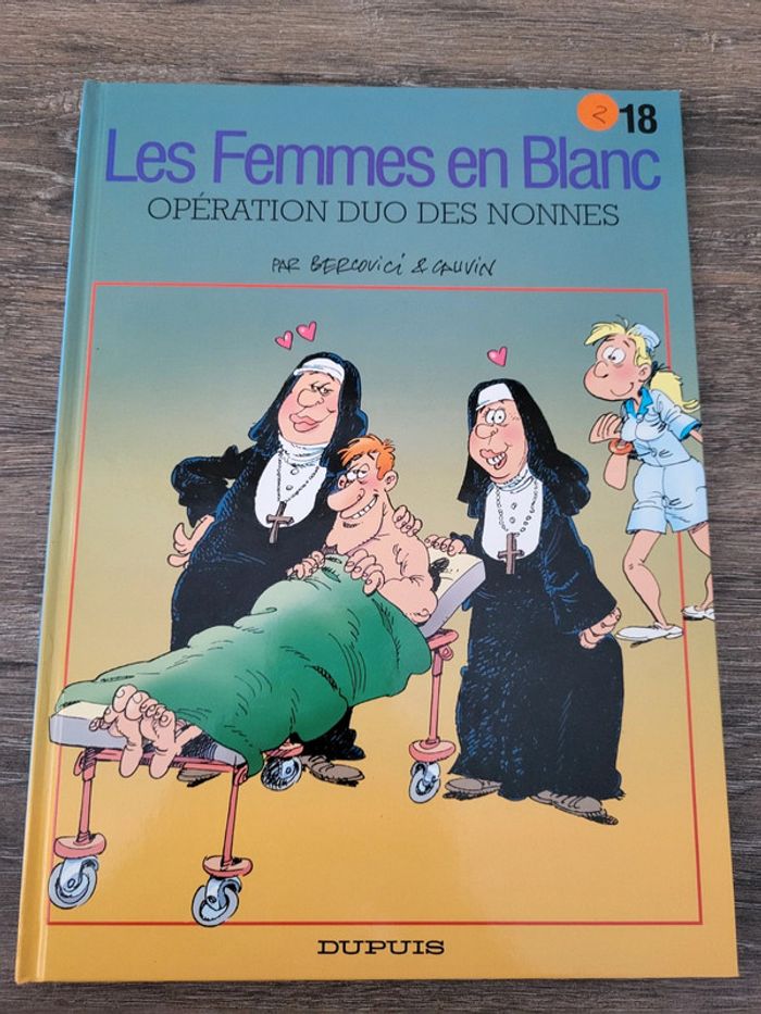 BD Les femmes en blanc- 18 Opération duo des nonnes