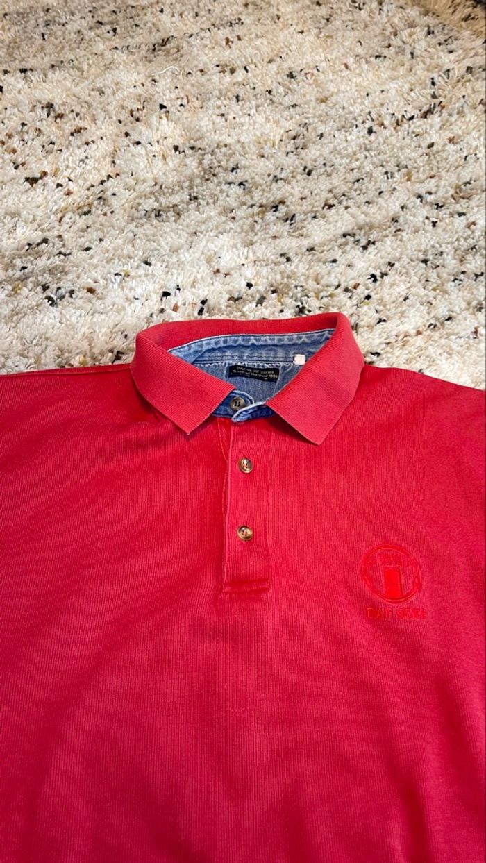 Pull Vintage DAF 95 XF Rouge - Collector - Taille L - photo numéro 2