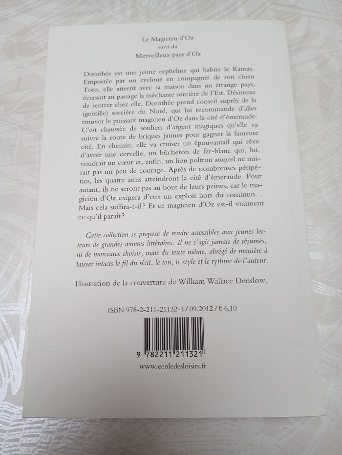 Livre "Oz" - photo numéro 2