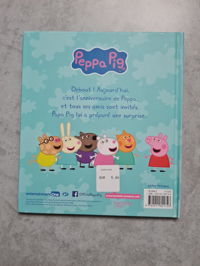 Livre Peppa Pig "L'anniversaire de Peppa" - photo numéro 2