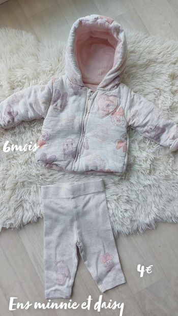Ensemble minnie et daisy 6 mois