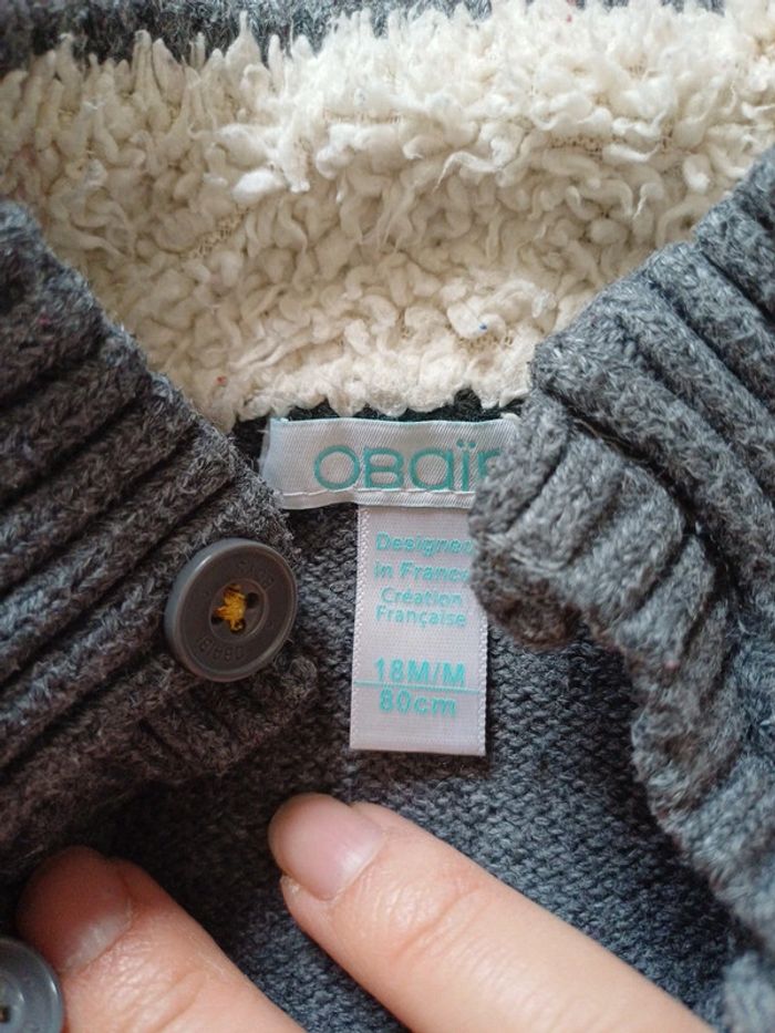 Pull obaïbi 18 mois - photo numéro 3