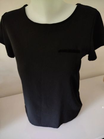 #tee shirt# noir#zara