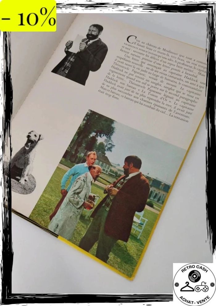 Tintin et le Mystère de la Toison d'Or - Edition 1962 - Hergé - BE - rare - photo numéro 11