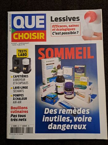 Que choisir Février 2023