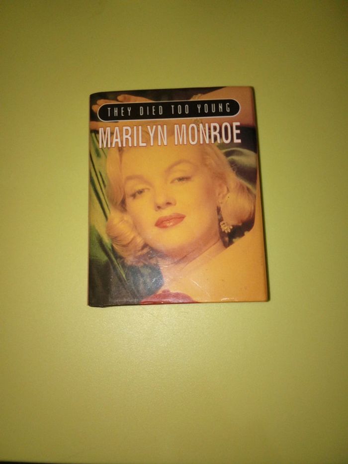 Livre Marilyn Monroe