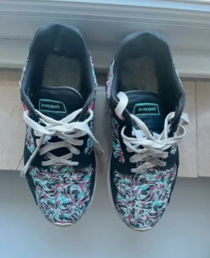 🔹 Baskets Imprimé Fleuri – Le Coq Sportif 🔹 - photo numéro 5