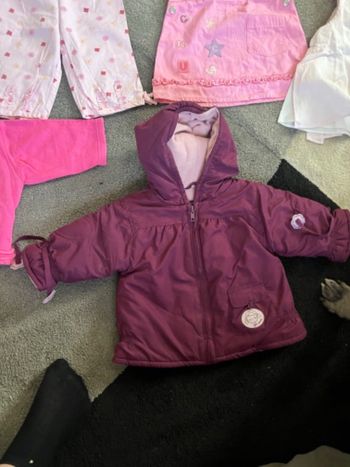 Lot de 10 vêtements fille 9 mois