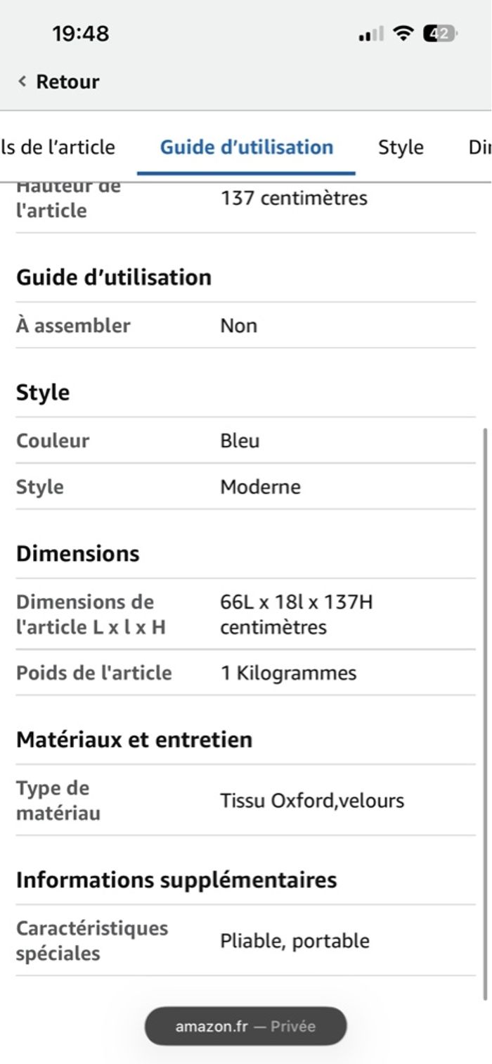 Lit de voyage - photo numéro 3