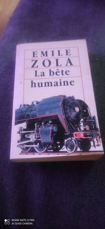 Livre la bete humaine zola
