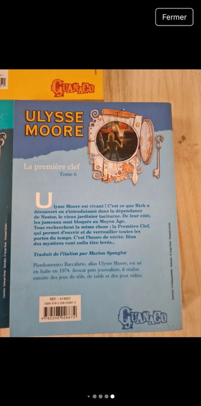 Enquête Ulysse Moore - tome 3,5 et 6 - photo numéro 5
