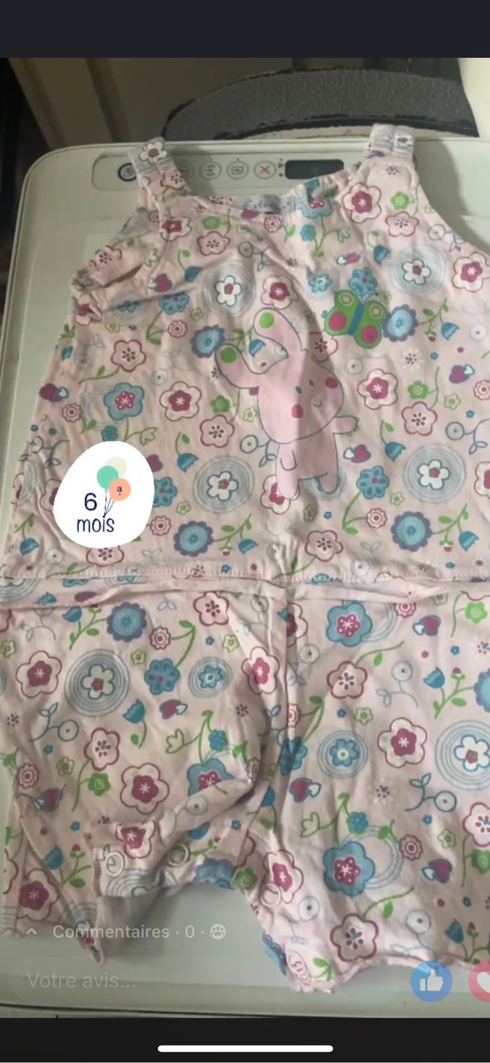 Lot 6/9 mois fille
