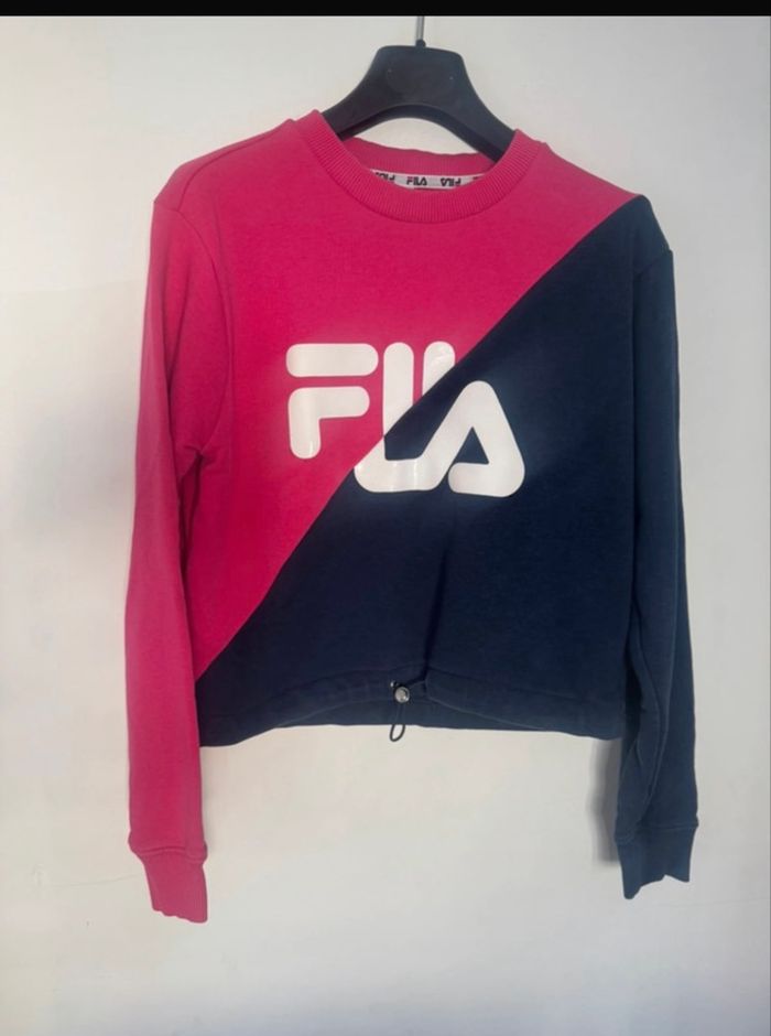 Sweat Fila crop top - photo numéro 5