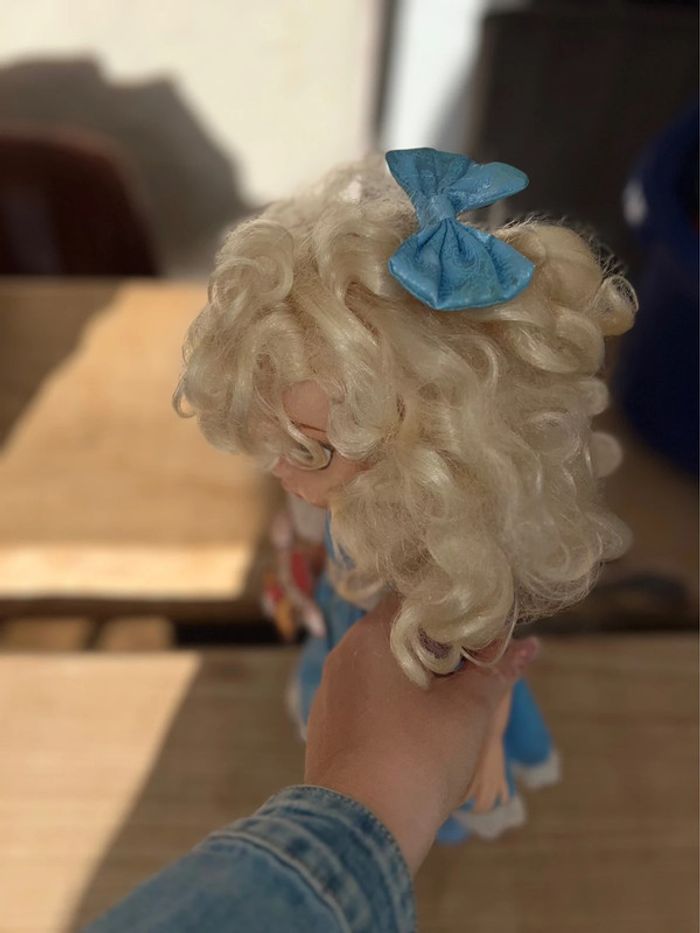 Poupée Disney store cendrillon animators sac 40 cm collection - photo numéro 4