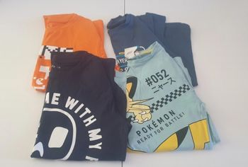 Lot 4 T-shirts manches longues