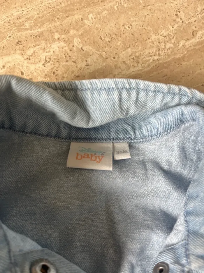 Veste en jeans bébé fille - photo numéro 3