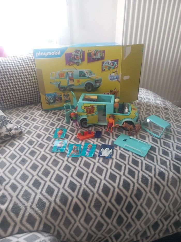 Playmobil scooby-doo dans la boîte d'origine  70286