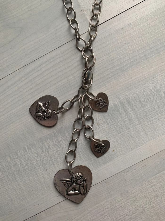 Collier sautoir grosse chaîne - photo numéro 2