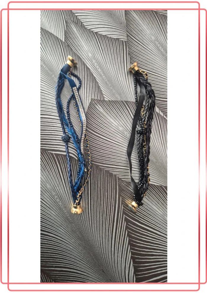 Lot de 2 bracelets