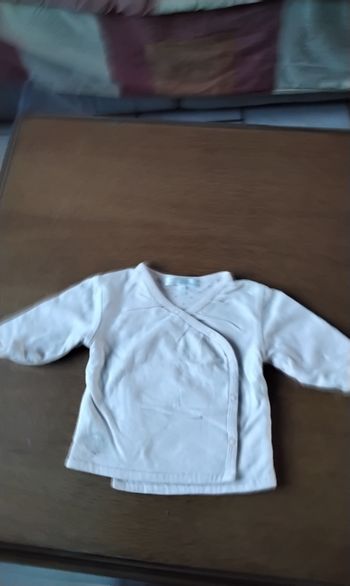 Gilet manches longues  , rose pâle, Kitchoum  , 1Mois  , 54cm