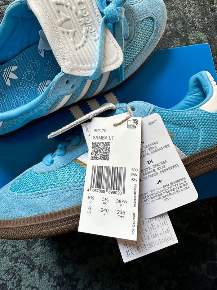 Adidas Samba LT "Lucid Blue" - photo numéro 9
