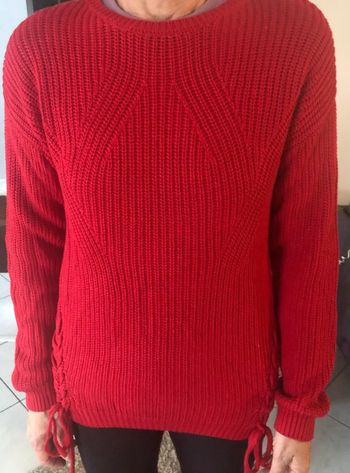 Pull rouge taille XS