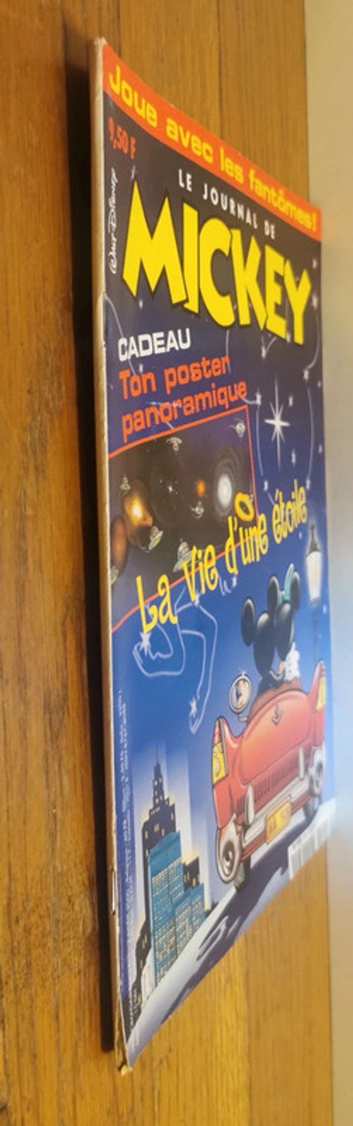 Ancien journal de mickey N°2511 poster panoramique constellations 2000 vintage - photo numéro 15