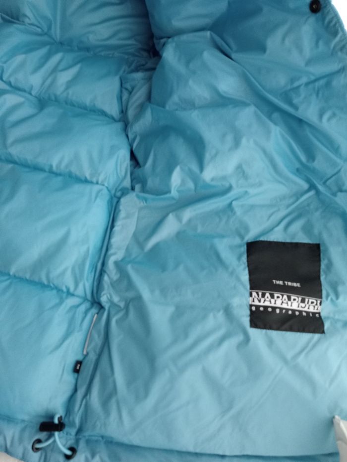 NAPAPIJRI veste bleu clair, automne/hiver, M. Neuve. - photo numéro 5