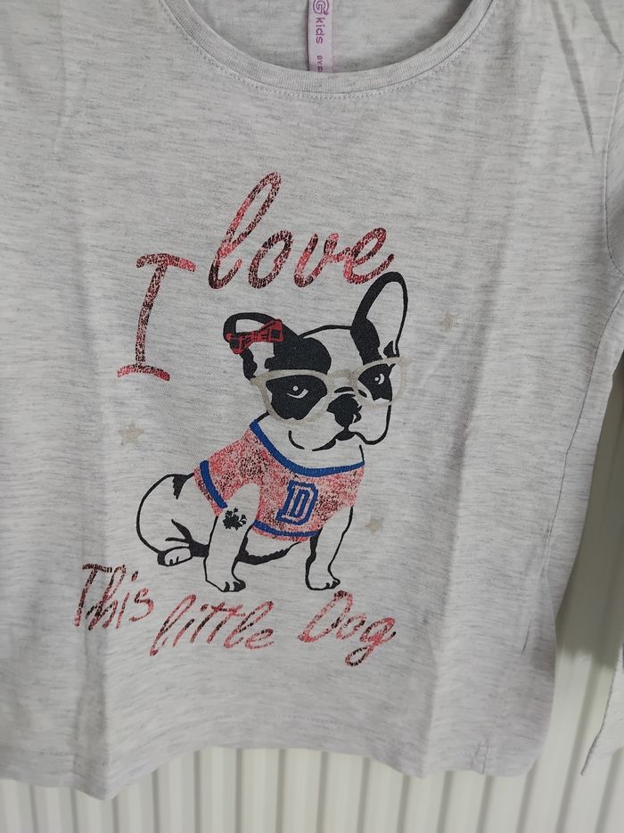 T shirt manches longues fille 6 ans - photo numéro 2