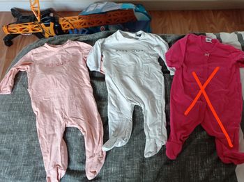 Lot de 2 pyjamas légers 3 mois