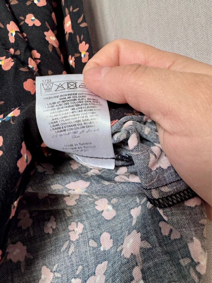 Blouse fleuri marque Etam taille S - photo numéro 5