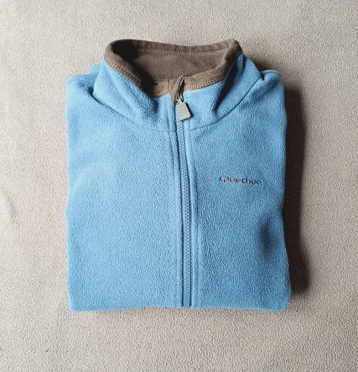 Veste polaire bleue - photo numéro 2