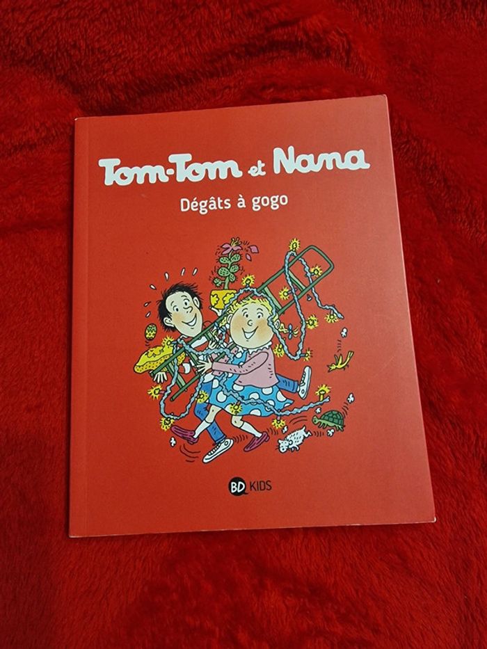 Livre 23 tom tom et nana dégâts à gogo