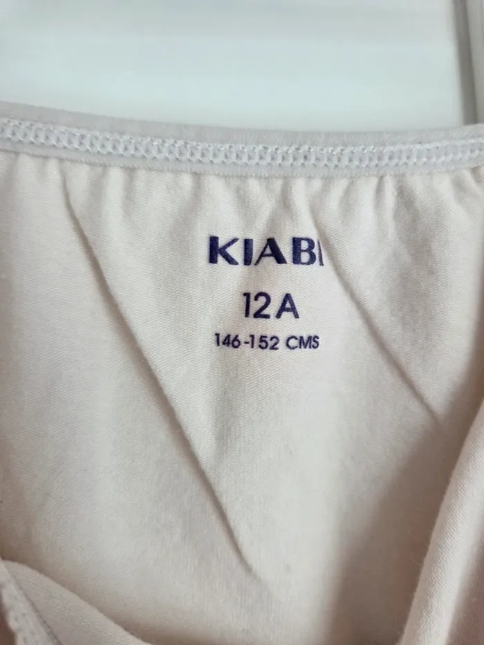 Lot 4 t-shirts débardeurs fille taille 12 ans Kiabi - photo numéro 7