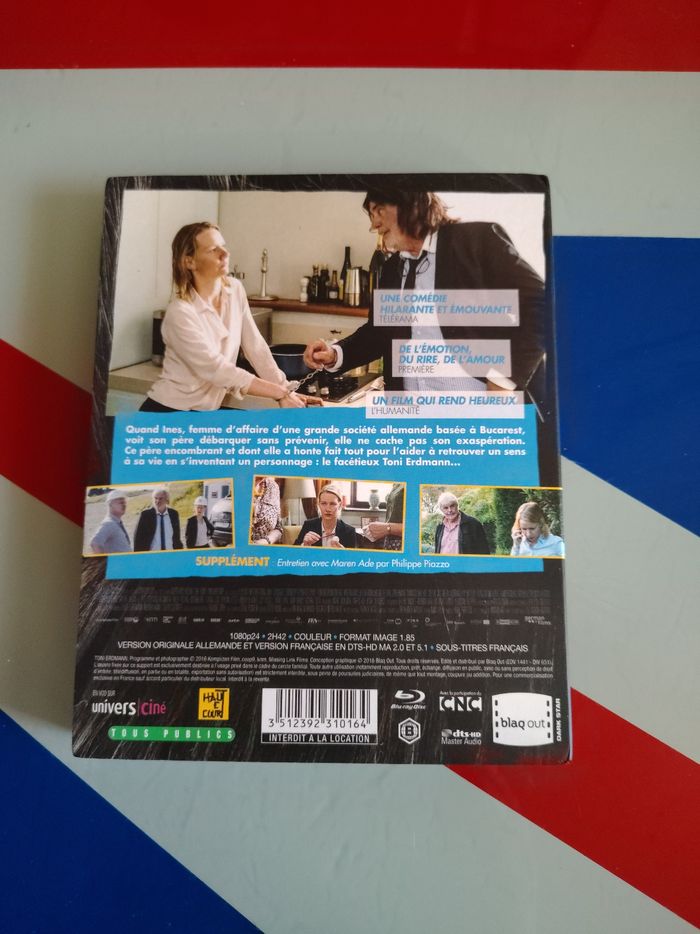 Blu Ray Toni Erdmann (Peter Simonischek, Sandra Hüller, Maren Ade) - photo numéro 2